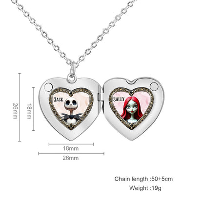 Till Death Do Us Part - Personalized Nightmare Locket Pendant Necklace