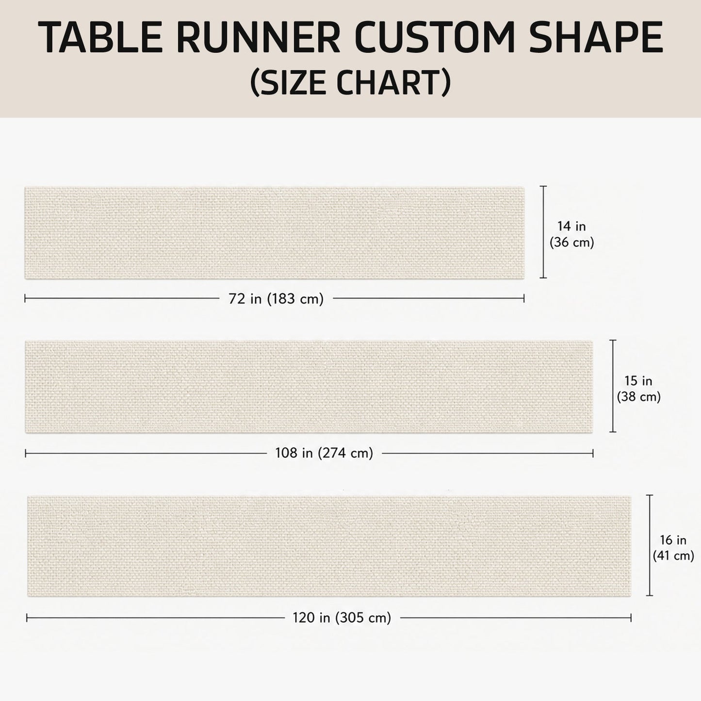 Cheers! - Personalized Horror Character Table Runner Custom Shape
