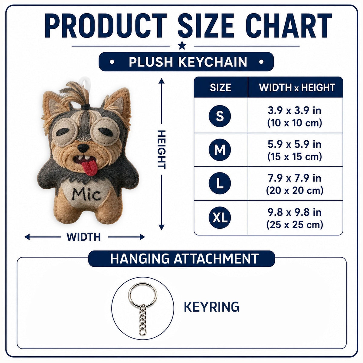 Cute & Fun Monster Pet Ornament - Personalized Dog Plush Ornament