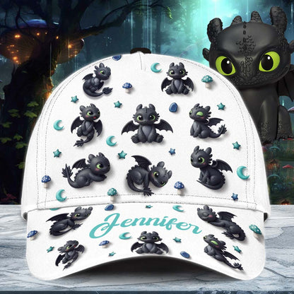 Adorable Dragon - Personalized Dragon Classic Cap