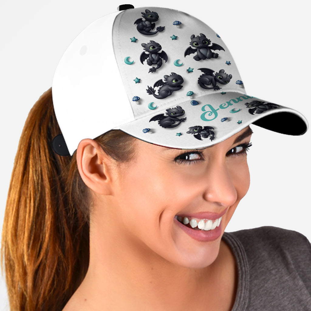 Adorable Dragon - Personalized Dragon Classic Cap