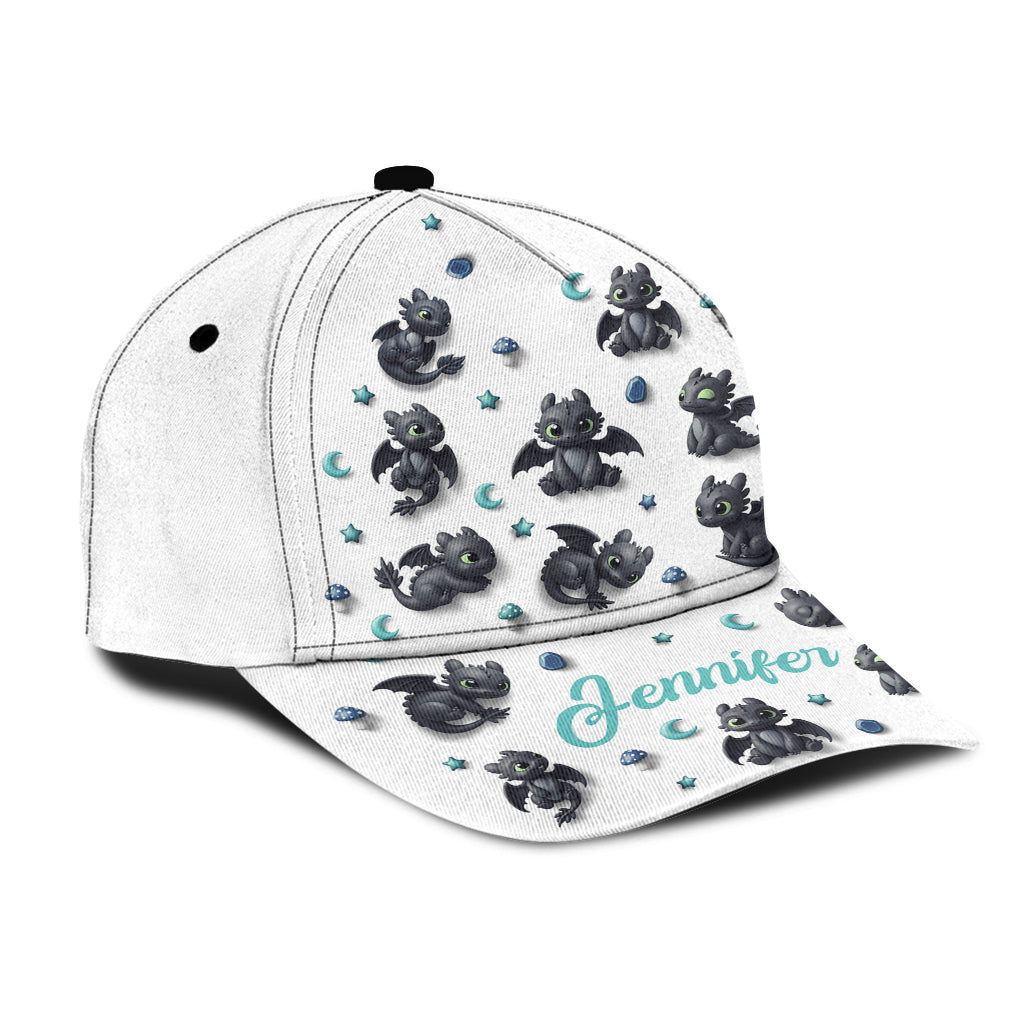 Adorable Dragon - Personalized Dragon Classic Cap