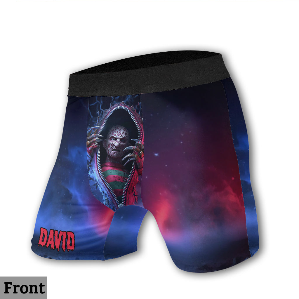 Spooky Charactors - Personalized Horror Character Men’s Boxer Briefs