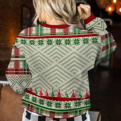 I Love My Girlfriend - Personalized Couple Ugly Sweater