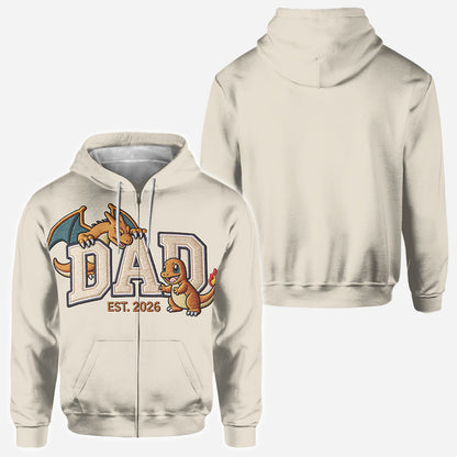 Pokadad Special Gift - Personalized Father All Over Shirt
