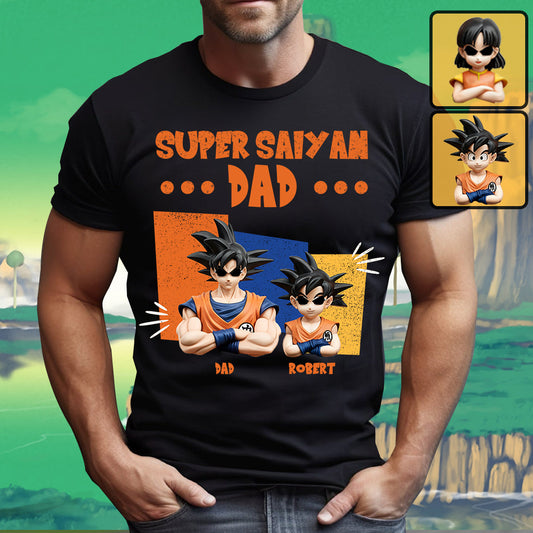 Super Dad - Personalized Seven Balls T-shirt And Hoodie