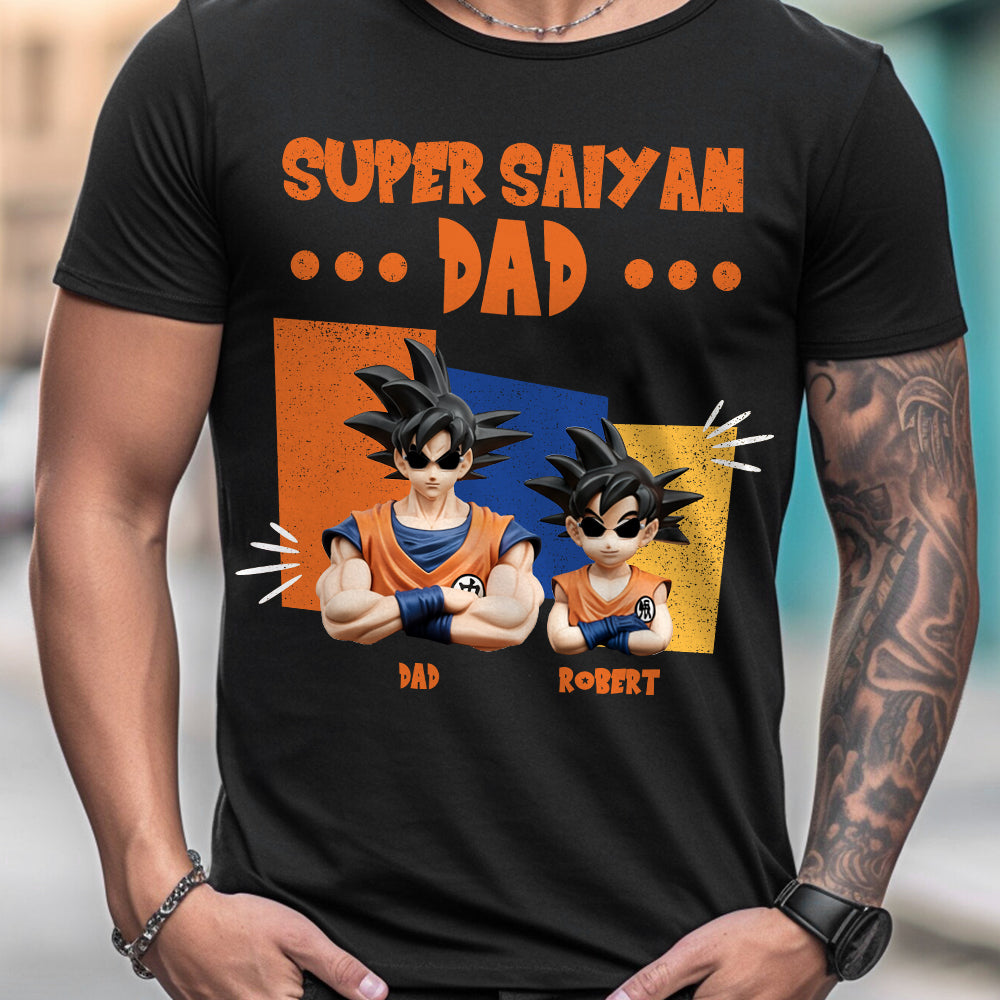 Super Dad - Personalized Seven Balls T-shirt And Hoodie