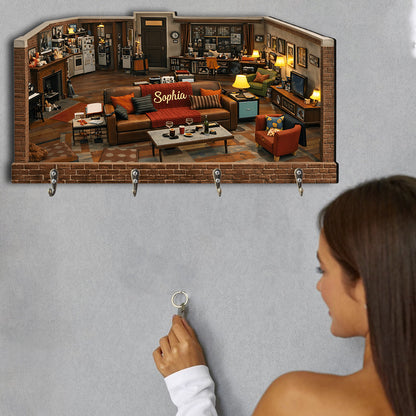 I Met Your Mother Fans's Gift - Personalized Custom Shaped Hanging Rack