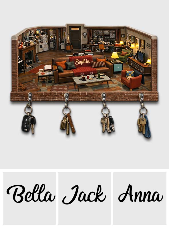 I Met Your Mother Fans's Gift - Personalized Custom Shaped Hanging Rack