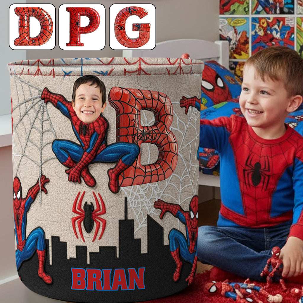 Love Superhero - Personalized Spider Storage Basket