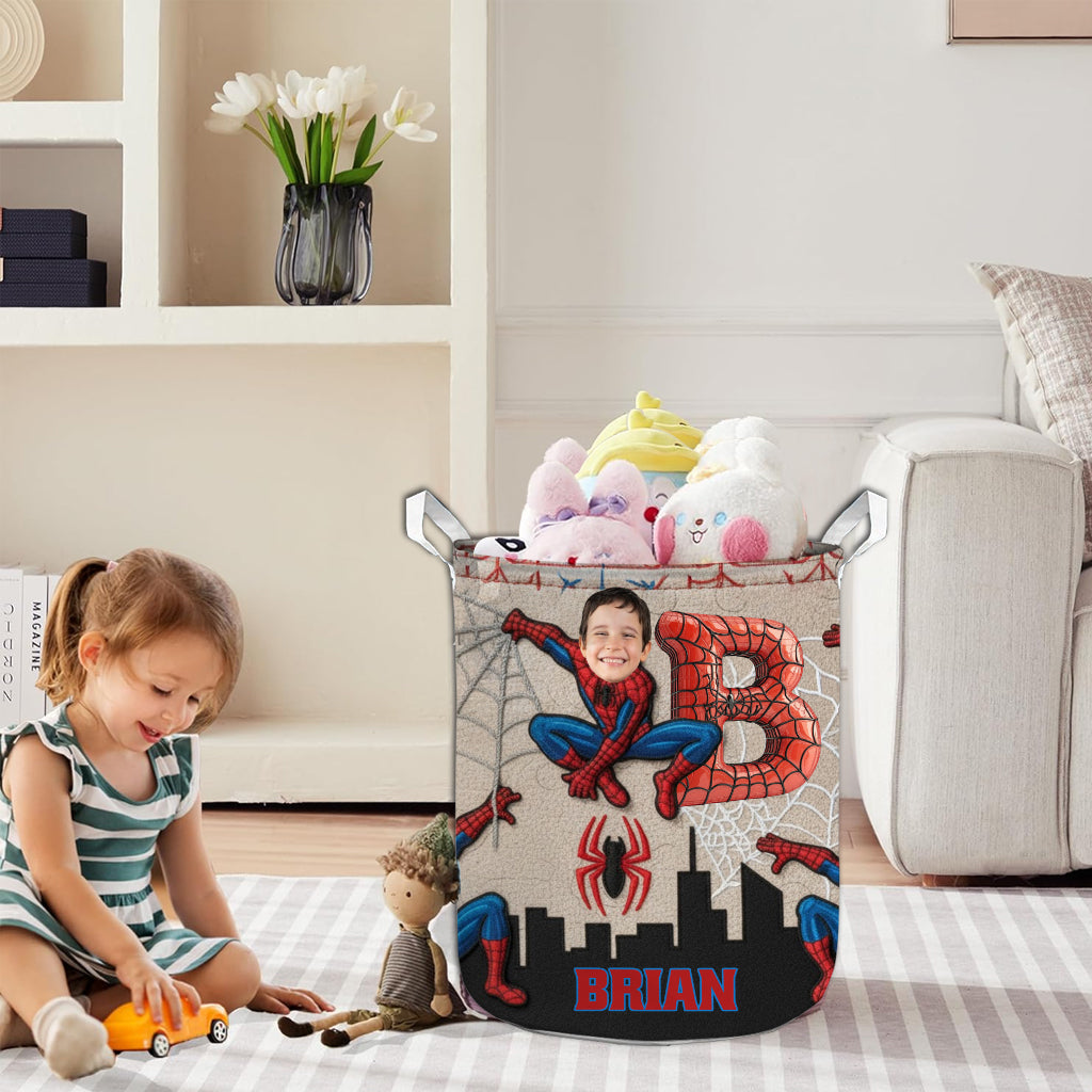 Love Superhero - Personalized Spider Storage Basket