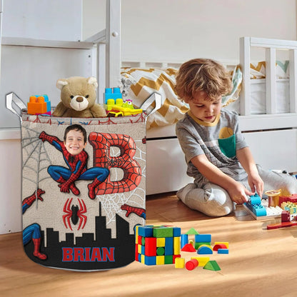 Love Superhero - Personalized Spider Storage Basket