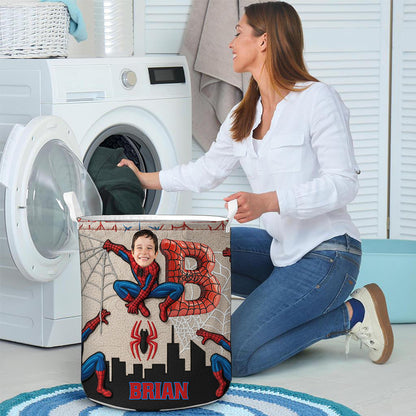 Love Superhero - Personalized Spider Storage Basket