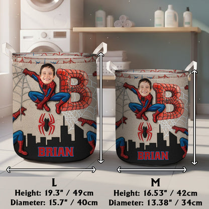 Love Superhero - Personalized Spider Storage Basket