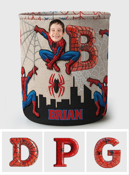 Love Superhero - Personalized Spider Storage Basket