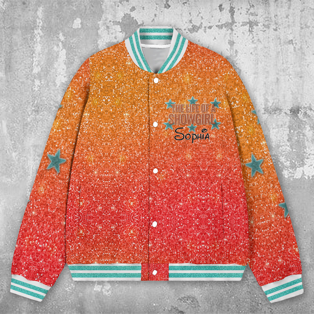 Magical Showgirl - Personalized Mouse Varsity Jacket