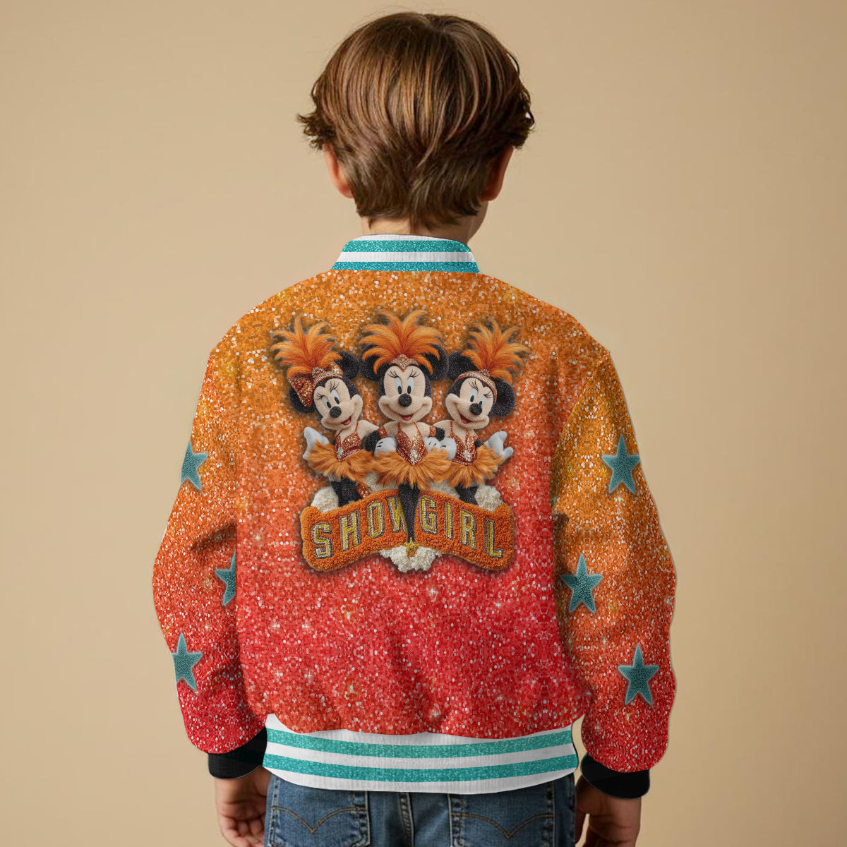 Magical Showgirl - Personalized Mouse Varsity Jacket