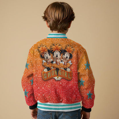 Magical Showgirl - Personalized Mouse Varsity Jacket