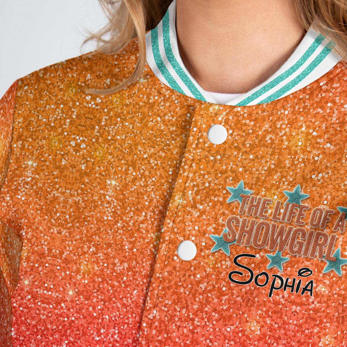Magical Showgirl - Personalized Mouse Varsity Jacket