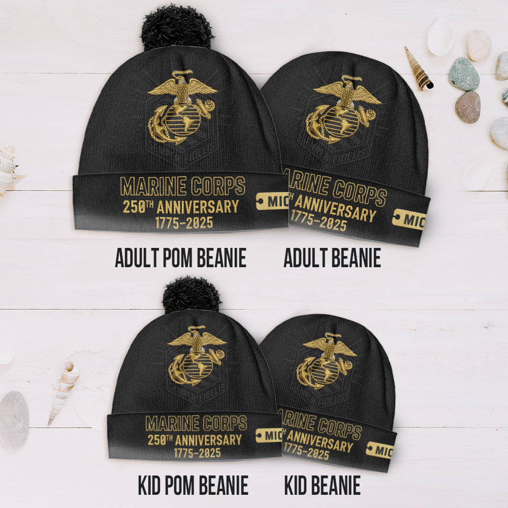 250th Anniversary - Personalized Veteran Beanie Hat