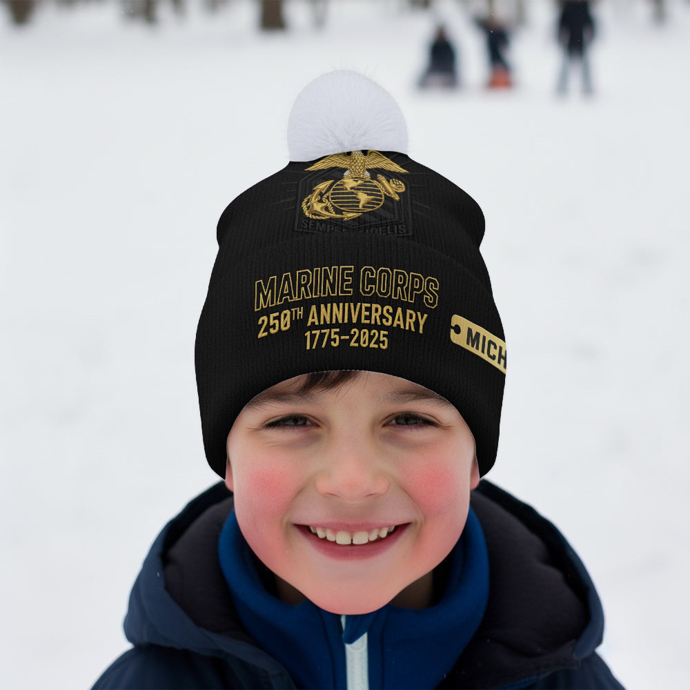 250th Anniversary - Personalized Veteran Beanie Hat