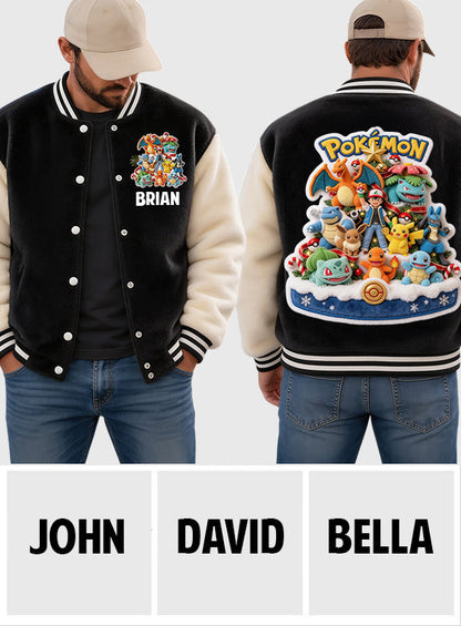 Catch You All - Personalized Monster Trainer Varsity Jacket