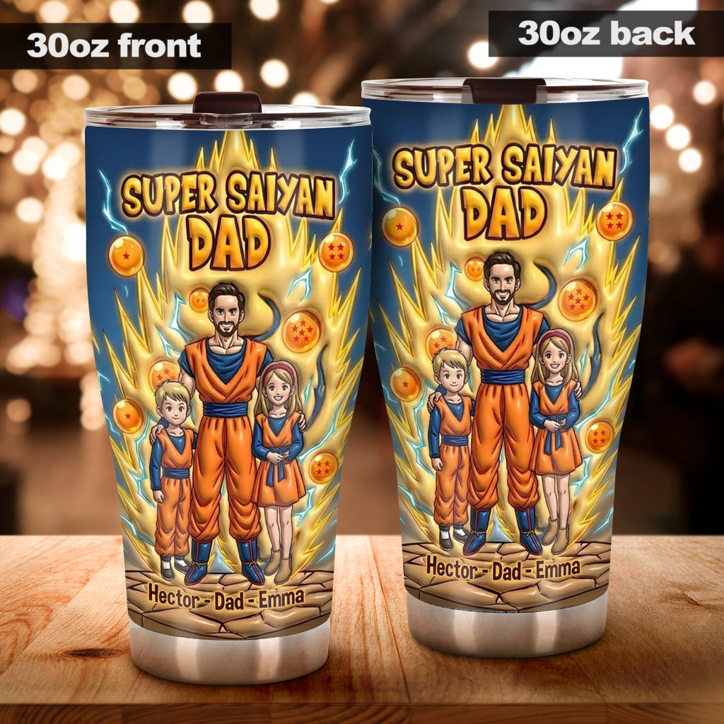 Anime Dad - Personalized Seven Balls Tumbler