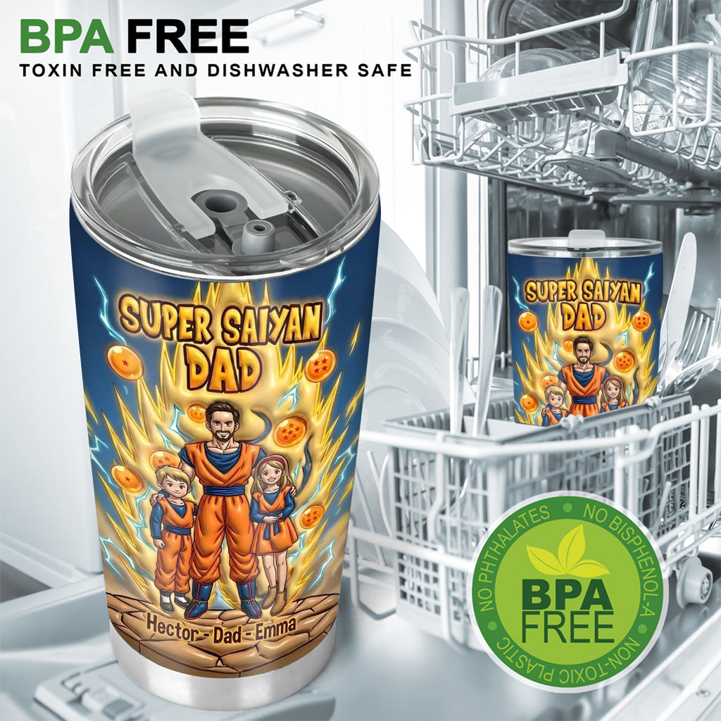 Anime Dad - Personalized Seven Balls Tumbler