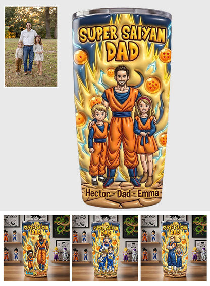 Anime Dad - Personalized Seven Balls Tumbler
