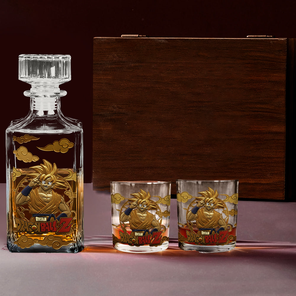 The Seven Balls - Personalized Seven Balls Whiskey Decanter Set