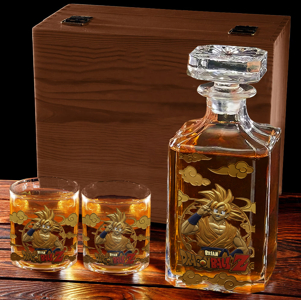The Seven Balls - Personalized Seven Balls Whiskey Decanter Set