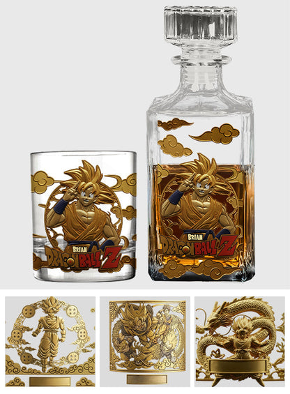 The Seven Balls - Personalized Seven Balls Whiskey Decanter Set