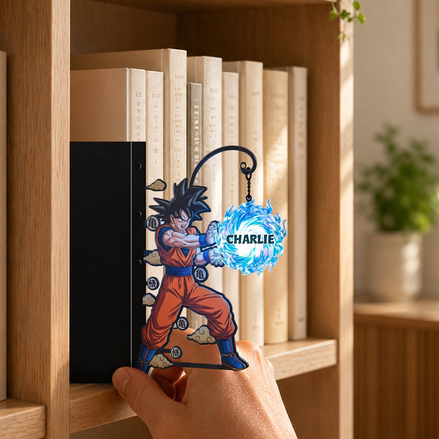 Strong One - Personalized Seven Balls Bookshelf Lamp