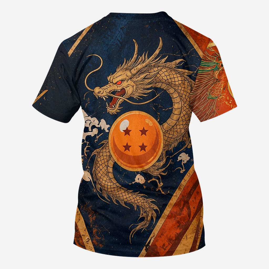 The Strongest - Personalized Seven Balls All Over Shirt