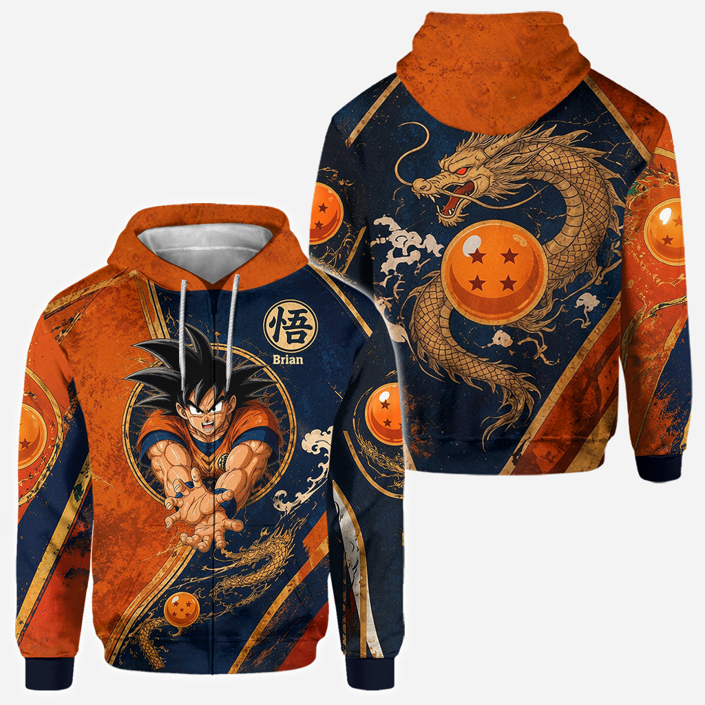 The Strongest - Personalized Seven Balls All Over Shirt