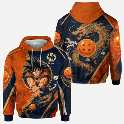 The Strongest - Personalized Seven Balls All Over Shirt