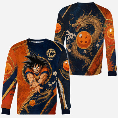 The Strongest - Personalized Seven Balls All Over Shirt