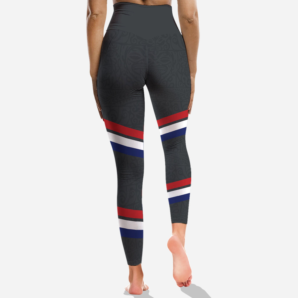 Dominican Republic, Dios, Patria, Libertad - Personalized Expats Hoodie and Leggings