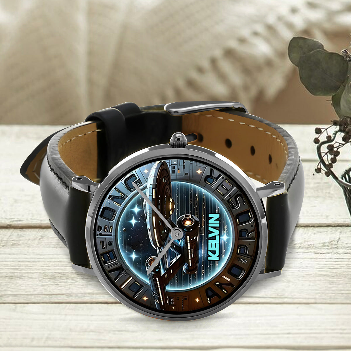 Live Long And Prosper - Personalized Star Fleet Hand Watch