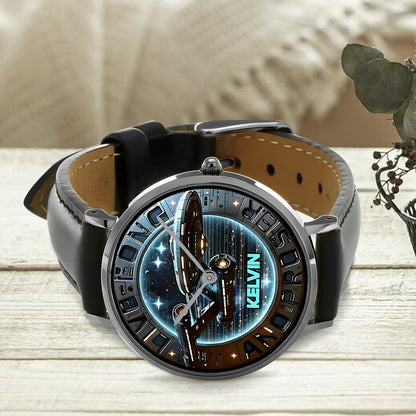 Live Long And Prosper - Personalized Star Fleet Hand Watch