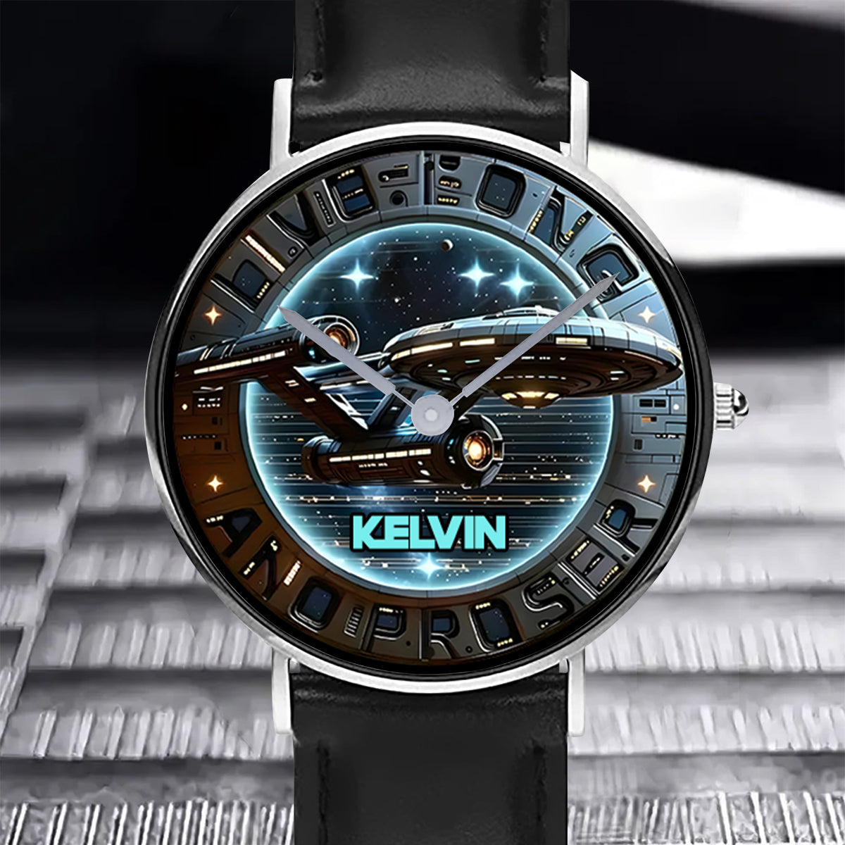 Live Long And Prosper - Personalized Star Fleet Hand Watch