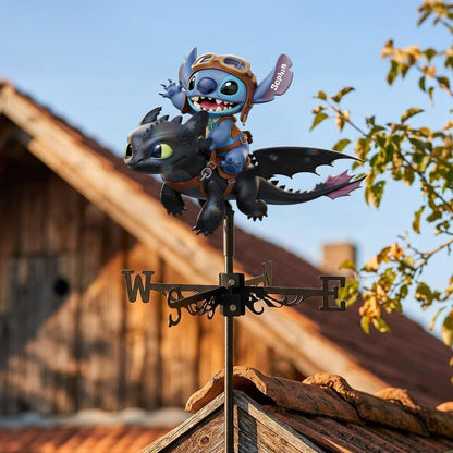 Two Little Monsters - Personalized Ohana Weather Vane