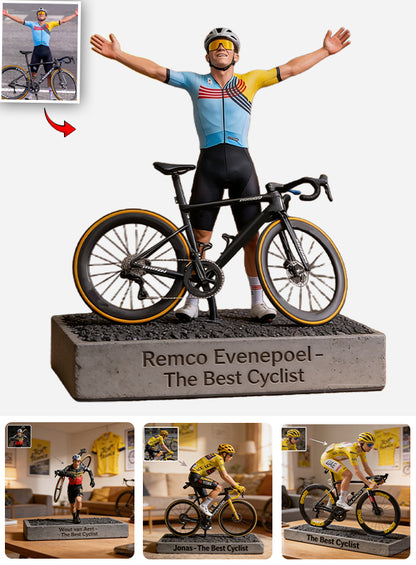 Cycling Tour de France Fans - Personalized Cycling Custom Shaped Acrylic Plaque