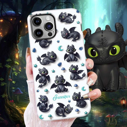 Adorable Dragon - Personalized Mouse Full Print Phone Case