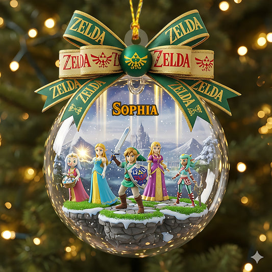 Merry Christmas - Personalized The Hero's Legend Ornament