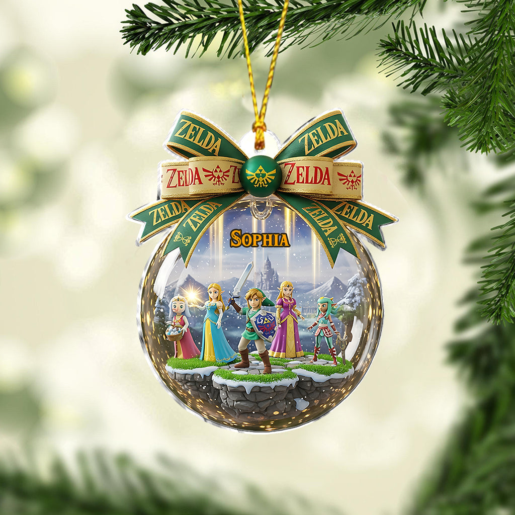 Merry Christmas - Personalized The Hero's Legend Ornament