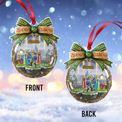 Merry Christmas - Personalized The Hero's Legend Ornament