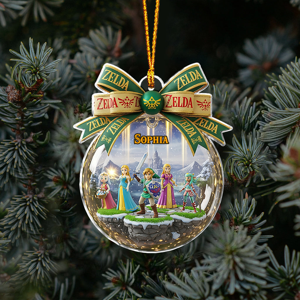 Merry Christmas - Personalized The Hero's Legend Ornament