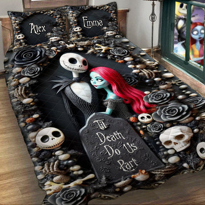 Till Death Do Us Part - Personalized Nightmare Quilt Set