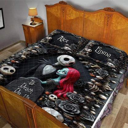 Till Death Do Us Part - Personalized Nightmare Quilt Set